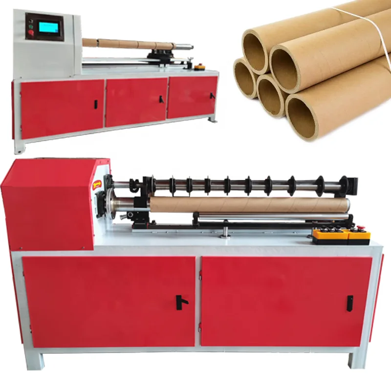 Automatic paper tube cutting machine sanitary paper roll core cutter toilet paper tube core cutter