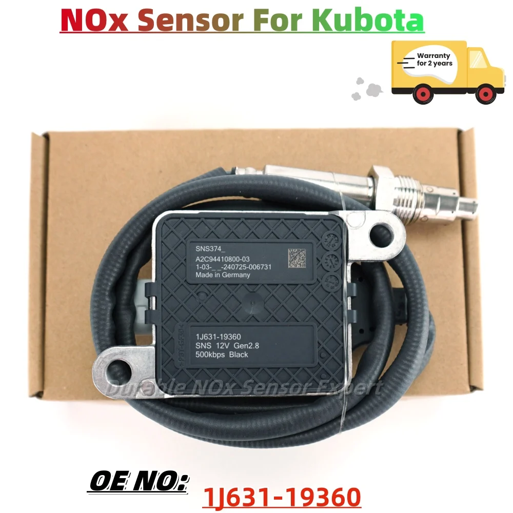 

Nitrogen Oxide Nox Sensor 1J631-19360 For Kubota SVL95-2S SVL97-2 M5N-092HD12 M6-101DTC M6-131DTC