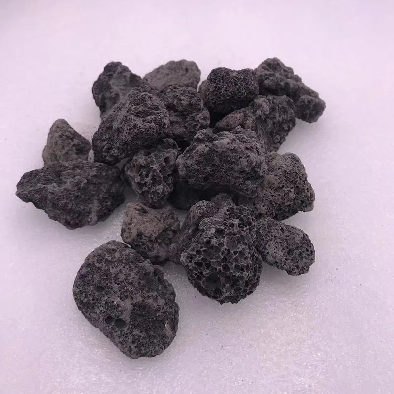 100g Natural Black Aquarium Fish Tank Filter Media Volcanic Rock Biological Balls Bio filter For Aquarium Clear Water Decoration