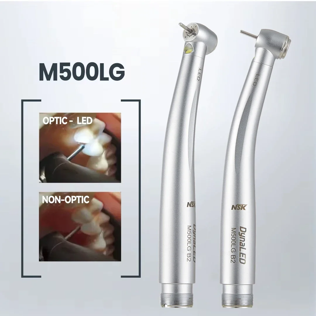 

NSK M500LG DynaLED Turbine Handpieces Colorful Dental High Speed Handpiece Dentist Tool Dentistry LED Handpiece