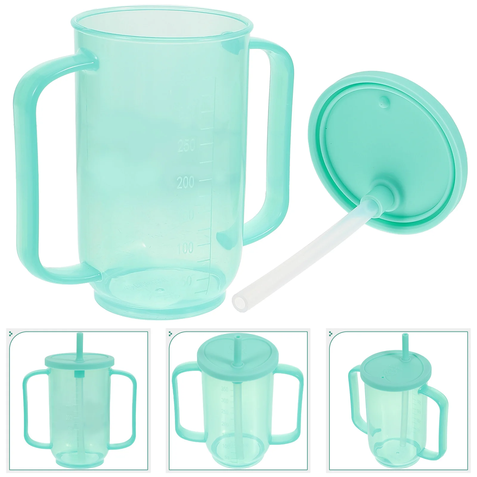 

Nursing Cup Spill- Bedridden Cups for Dysphagia Disabled People Handicap Adults Water Bottle Pregnant Woman