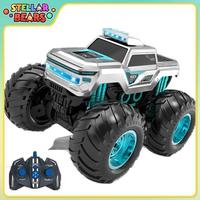1:14 2.4G Amphibious Remote Control Vehicle Off Road Car Water and Land 4WD RC Amphibious Stunt Cars Toys for Children Boys Gift