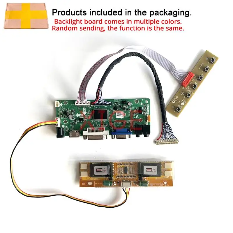 شاشات كريستال بلورية شاشة محرك لوحة تحكم صالح M201P1-L03 M201P1-L01 30 Pins LVDS 1400*1050 4-CCFL 1400x1050 VGA DVI HDMI عدة لتقوم بها بنفسك