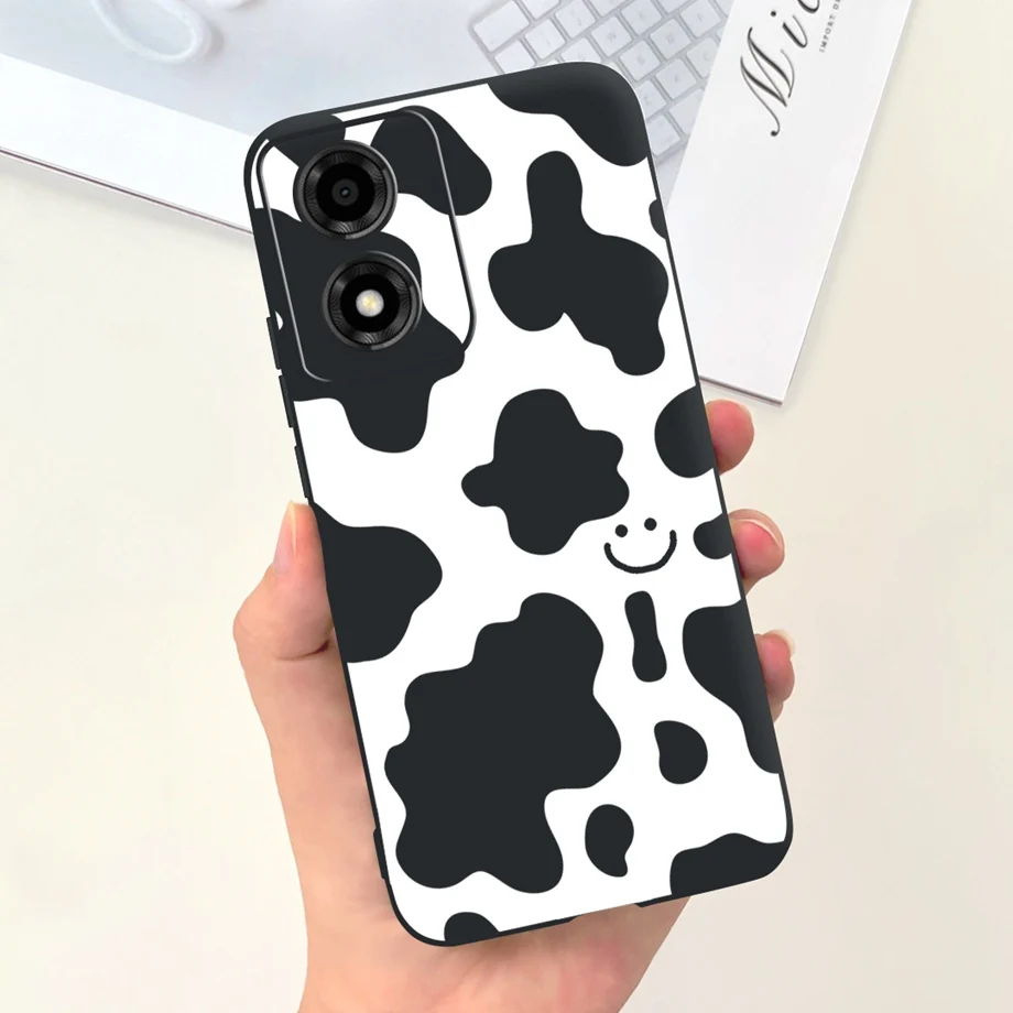 For Motorola Moto E14 Case Cover 6.56" Luxury Soft Silicone Phone Case Fundas For Motorola E14 MotoE14 TPU Case Camara Protected