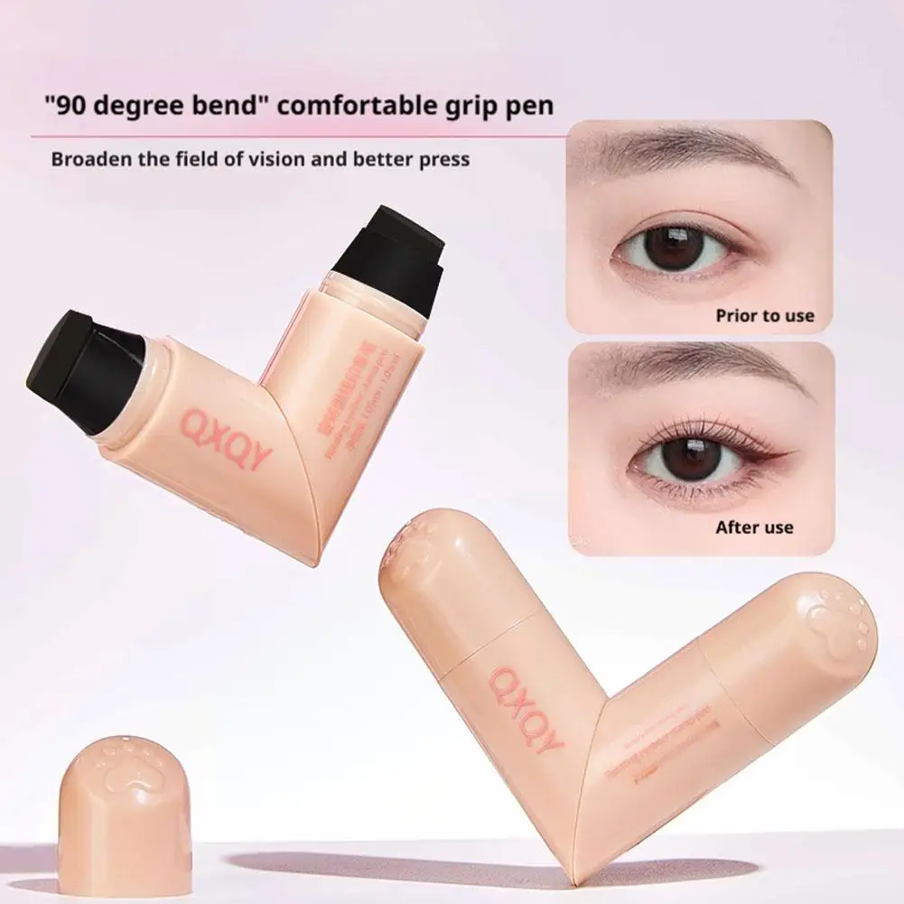 Long-Lasting Waterproof Eyeliner Pen Double-Head Eyeliner Pen Natural Waterproof Stain-Resistant Quick-Drying Facial Cosmetics