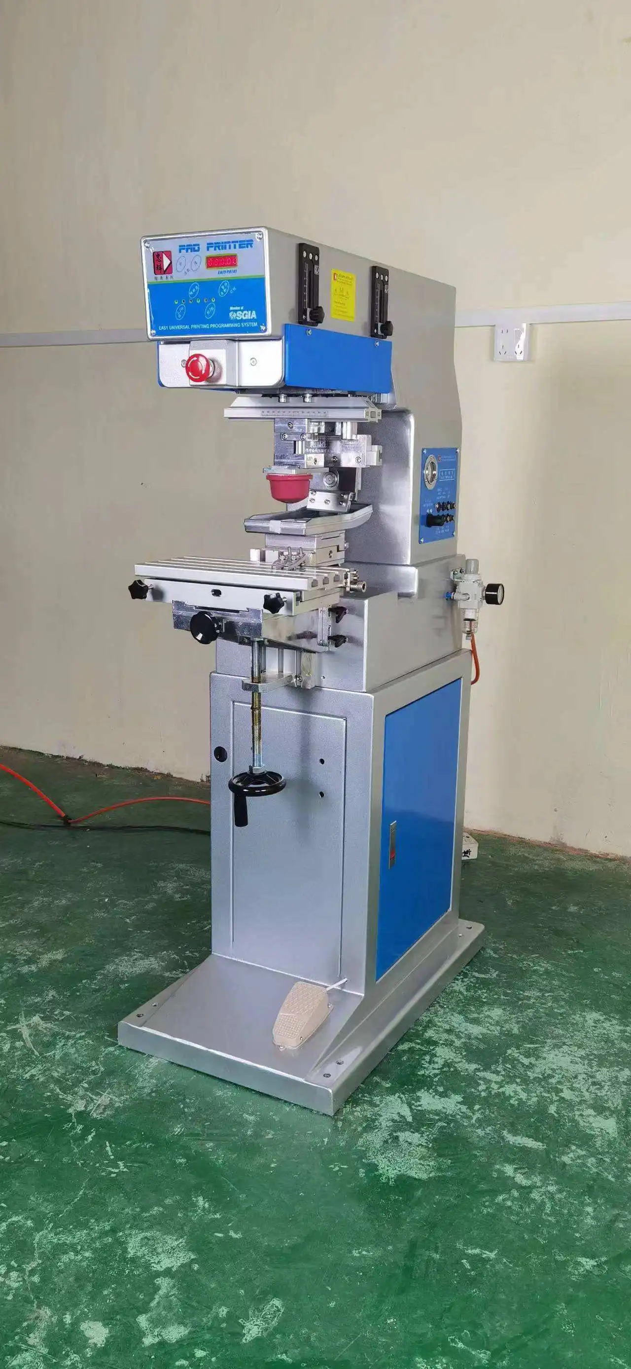 Fabrieksprijs Kleine Tampondrukmachine Enkele kleur Tampondrukmachine