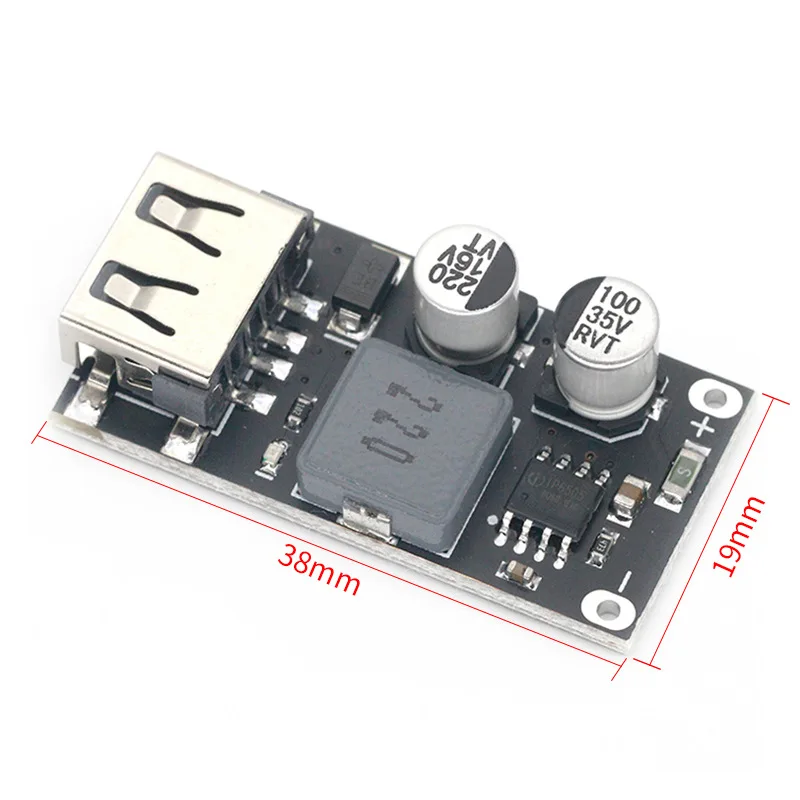 QC3.0 QC2.0 USB DC-DC Buck Converter Charging Step Down Module 6-32V 9V 12V 24V To Fast Quick Charger Circuit Board 5V 1 Way