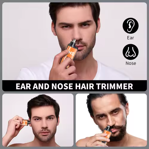 HIENA home-appliance nose hair trimmer personal care appliances Trimmer for nose Nose hair trimmer cut hairs nose or ear cutter - Image 5