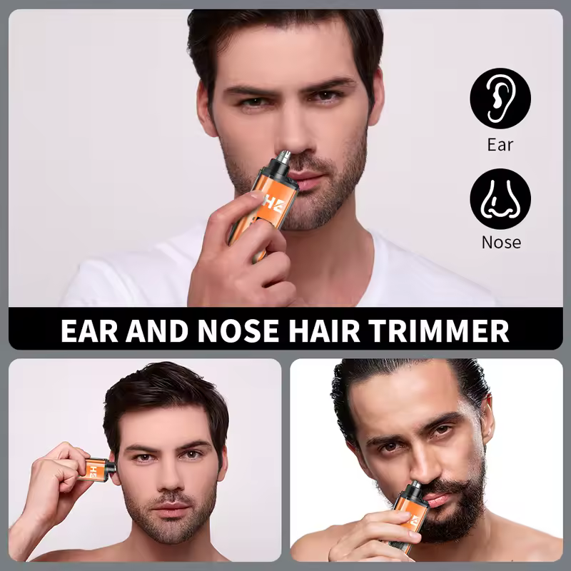 HIENA home-appliance nose hair trimmer personal care appliances Trimmer for nose Nose hair trimmer cut hairs nose or ear cutter - Image 5