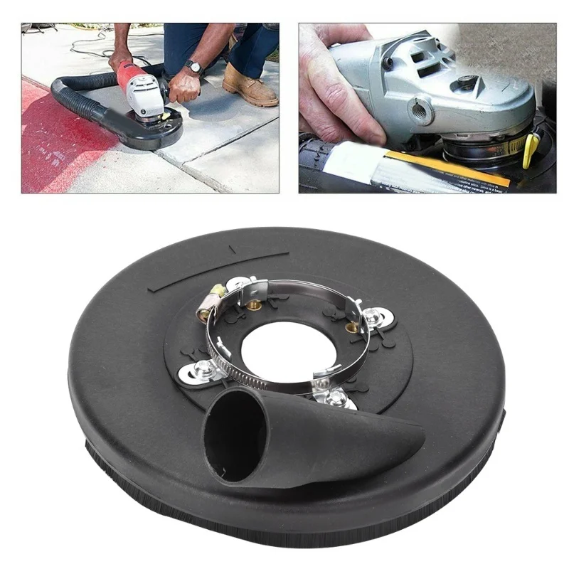 7 Inch Dry Grinding Dust Collector Shroud Cover For 180/230mm Angle Grinder