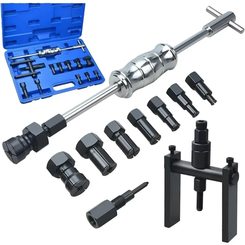 12pcs Blind Hole Internal Bearing Puller Kit 8-32MM Expandable Insert Bearing Remover Collet Tool Set