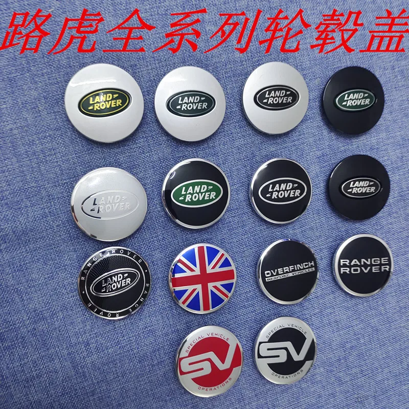 4pcs 62mm Wheel Center Cap Logo Hub Cover Badge Emblem For Land Rover Range Rover Freelander Defender Sport Evoque 3 4 L319 L462