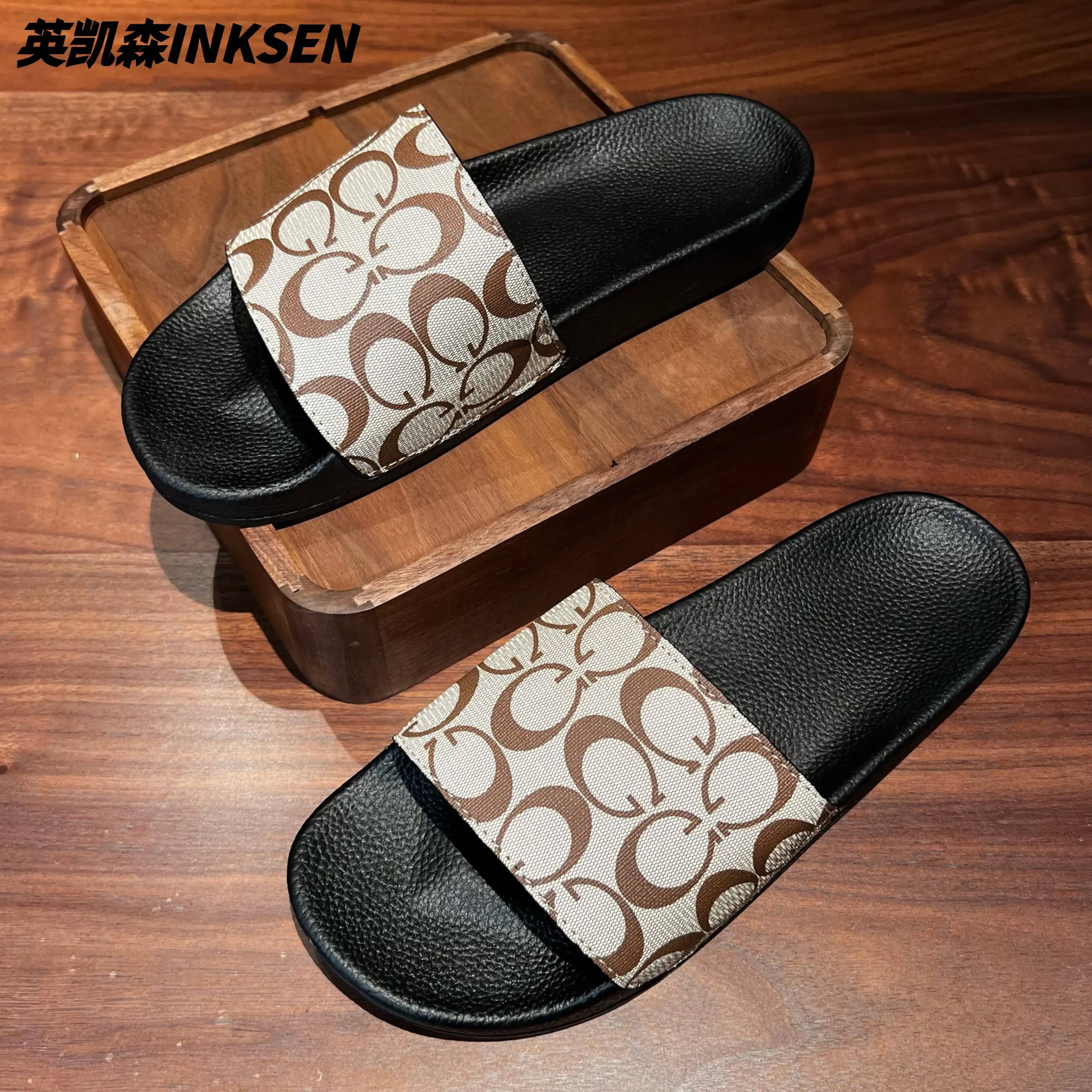 Unisex House Shoes Non-Slip Thick Soft Platform Slide Sandals For Women Men Indoor Outdoor Shower Bathroom Slipper For Adult