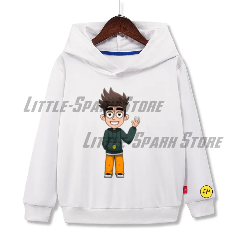Cartoon Merch A4 Gelik Hoodies Boy Summer а4 мерч Kids Sweatshirt Casual Long Sleeve Caotton Pullover Hooded sweatshirts