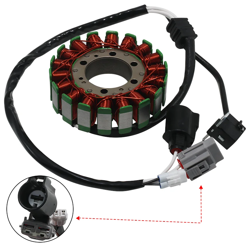 Motorcycle Stator Ignition Coil For Yamaha YXE700 YXE700E Wolverine R-Spec EPS Hunter YXE700ES SE YXE700B YXE700EB 2MB-H1410-00