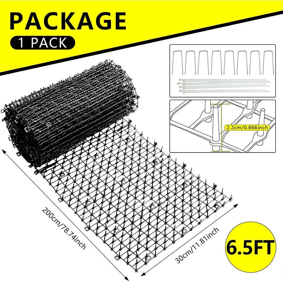 Scat Mat voor Katten met Spikes Kat Repellent Hond Graven Afschrikmiddel Pad voor Binnen Buiten Bank Tuin Bloembedden Tuinbenodigdheden
