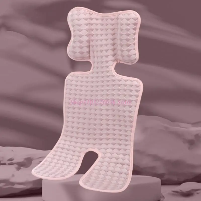 R6FD Baby Kinderwagenkissen Baby Sommer Cusion Pushair Sitzkühlkissen – Detail 8
