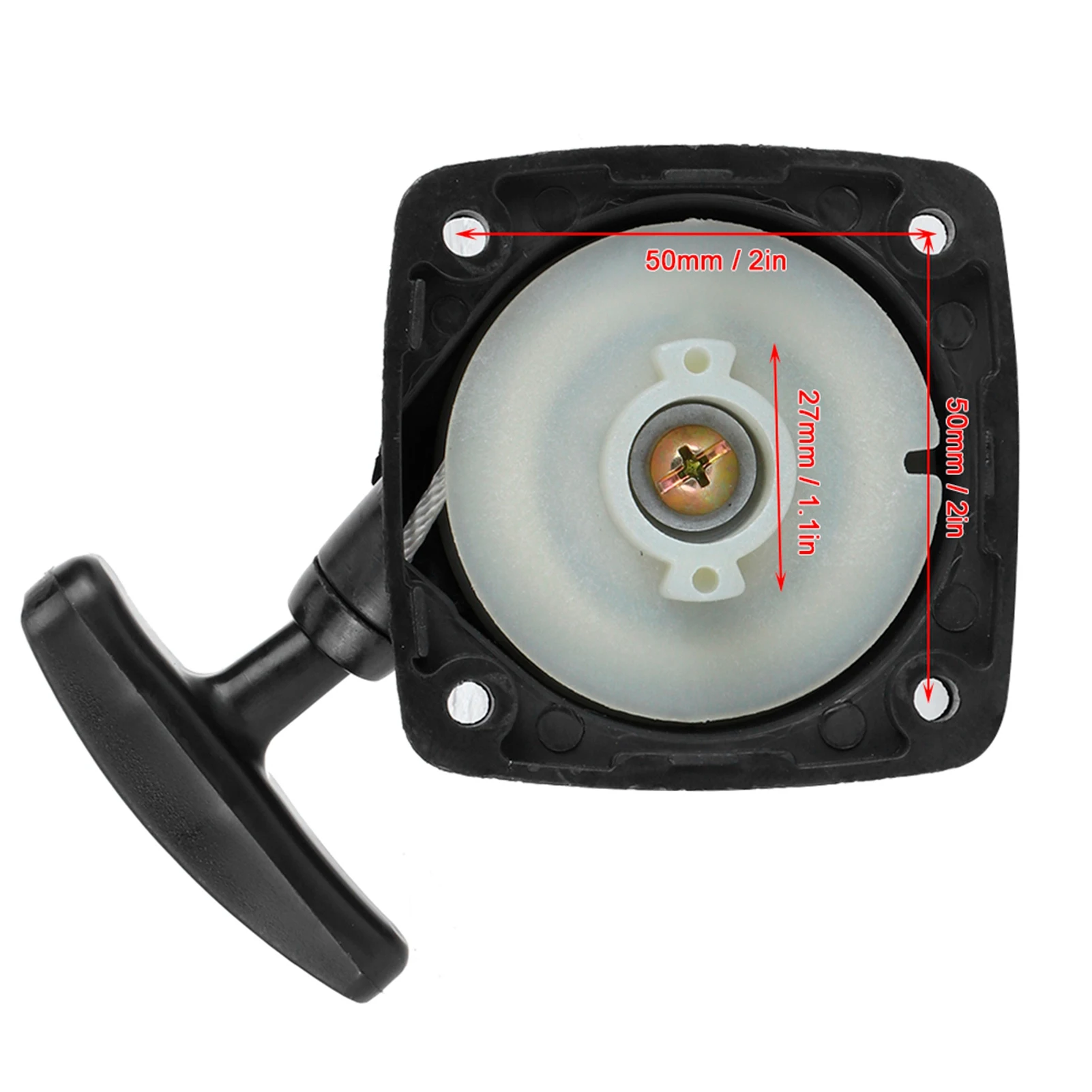 Pull Starter 23CC Engine Hand Pull Start Manual Starter with  Hedge Trimmer Spare Parts for 1E32F Motor Engine Accessory