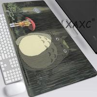 Computer Mouse Pad 30x80cm Lock Edge Large Anime T-Totoros Gaming Accessories XL PC Gamer Keyboard Pad Rubber Mousepad For Gifts