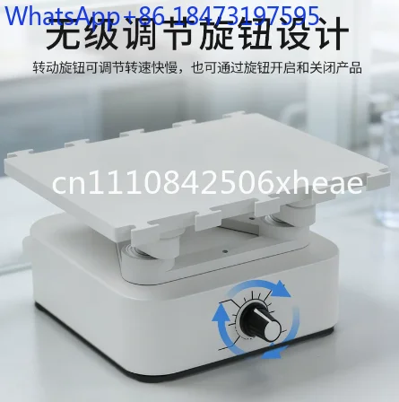 Mini Desktop Lab Orbital Shaker 360° Rotating 30-120RPM Adjustable Speed Mixer Type-C Powered for Scientific Research