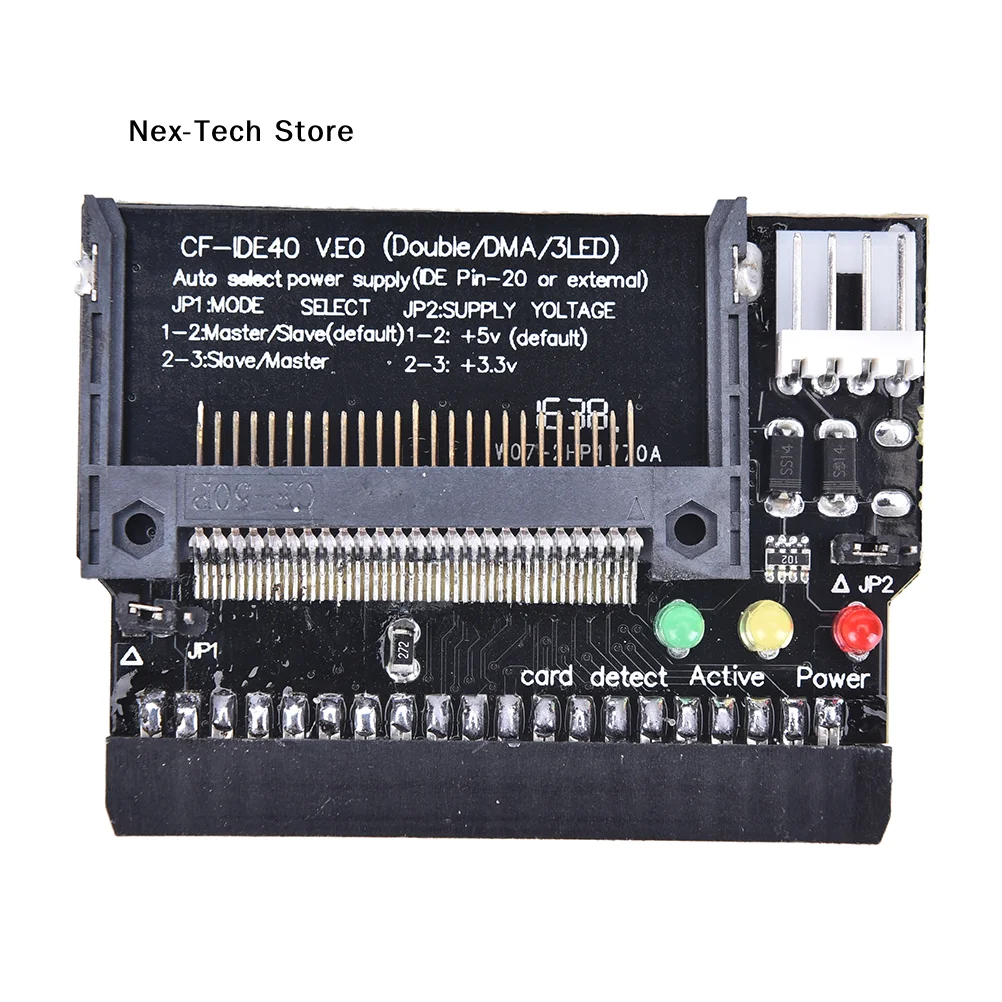 [NT]Compact Flash CF To 3.5 Female 40 Pin IDE Bootable Adapter Converter Card[NT]