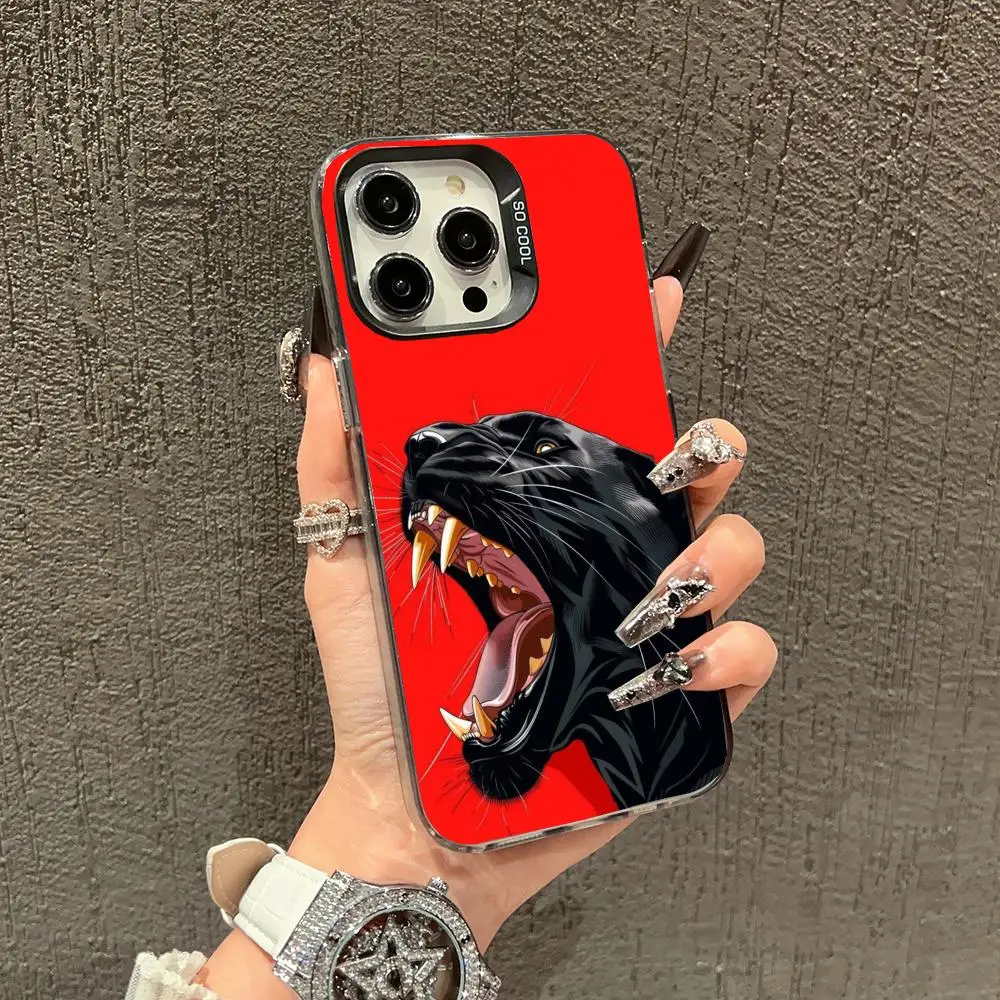 

A fierce dog case for iPhone 16 15 14 13 12 11 Pro/ Max/Plus shock-proof rear cover anti-fingerprint