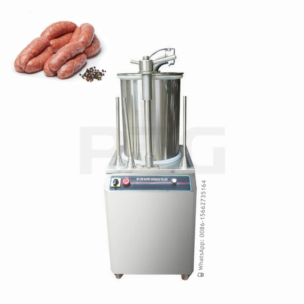 35L Industry Electric Embutidora De Salchichas Make Chorizo Making Filler Stuffer Automatic Meat Sausage Filling Maker Machine