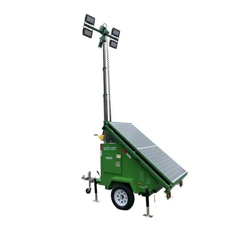 Industrial Light Tower Photovoltaic Energy Storage Power Station Emergency Lighting Lighthouse For Mining Plants United States