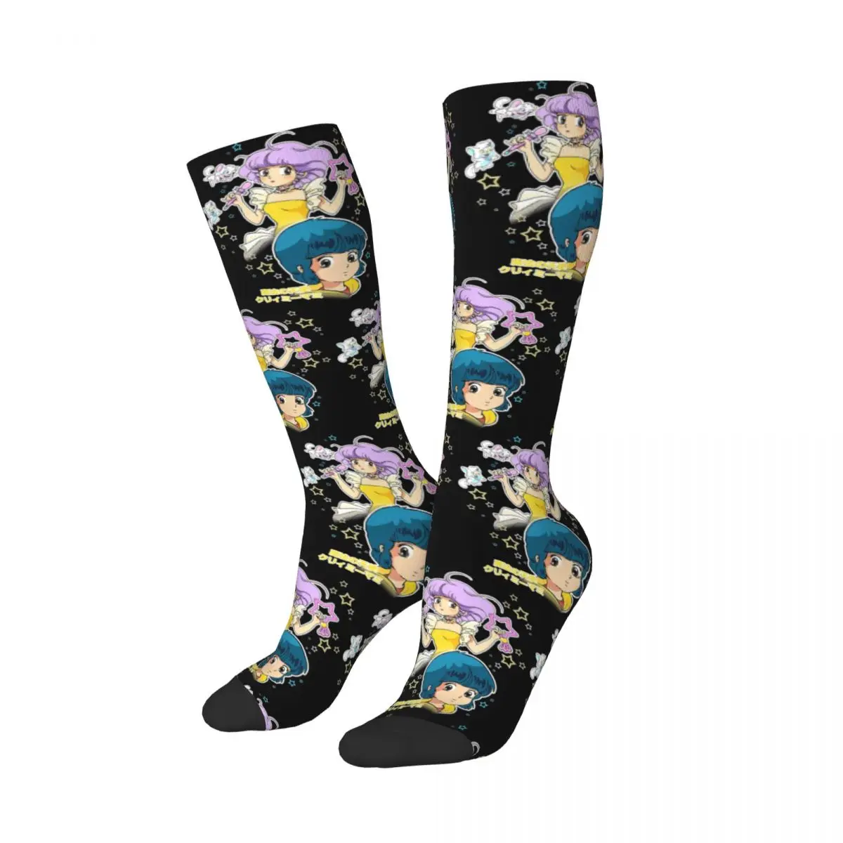 Ange Magique Creamy Mamy Classique Creamy Mami Socks Harajuku Soft Stockings All Season Long Socks for Unisex Christmas Gifts