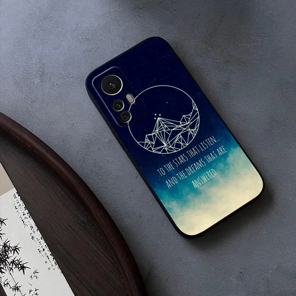 Acotar A Court of Mist and Fury Phone Case for Xiaomi Redmi Note 13 14 10 12 Pro POCO X5 F4 F5 Pro 12 13 11T Lite Ultra Fundas C