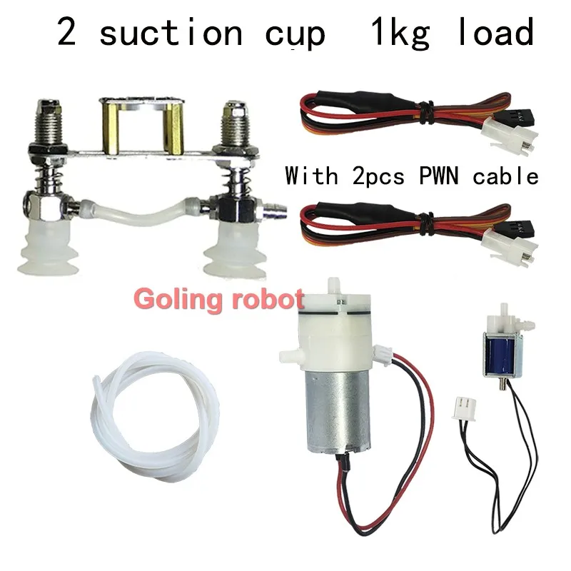 All kinds of Load Large Suction Cup For Mechanical Arm Robot Claw Vacuum Pump 1/2/4 Head Silicone Programmable Electronic Sucker