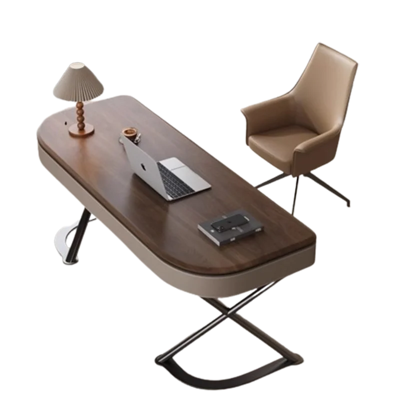 Office Drawer Computer Desks Storage Modern Wooden Table Computer Desks Study Height Writing Escritorios De Ordenador Furniture