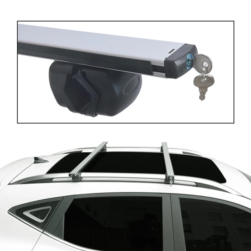 

Legendary Auto Parts Heavy-Duty Aluminum Roof Cross Bar for Offroad SUVs Premium Car Roof Rack
