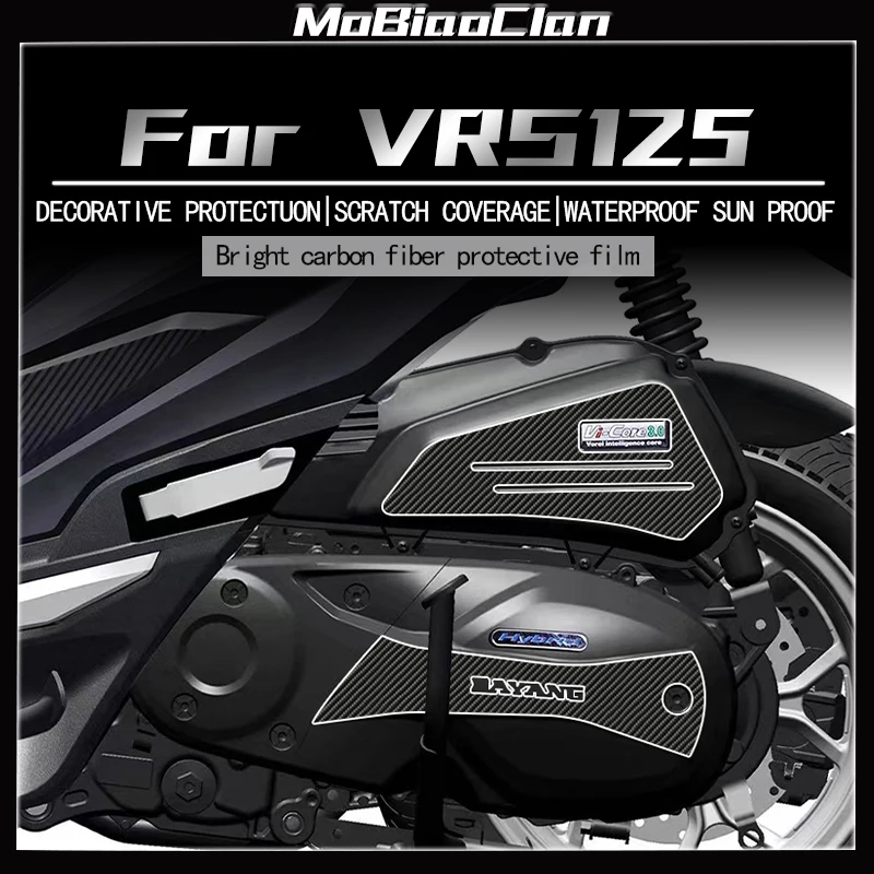 

For DAYANG VRS125 Motorcycle 6D carbon fiber sticker body protection film waterproof and scratch resistant sticker modification