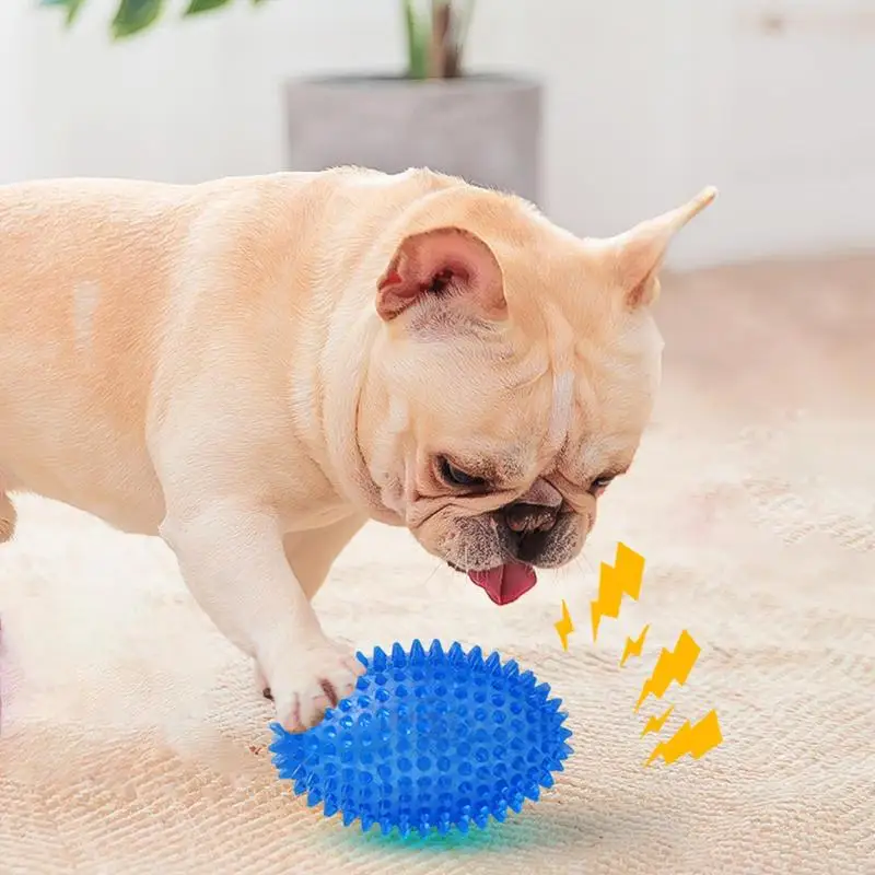 Dog Toy Ball Indestructible Beep Teeth Cleaning Toy pet indoor outdoor exercise playing Interactive Pet Supplies Dog Accessories