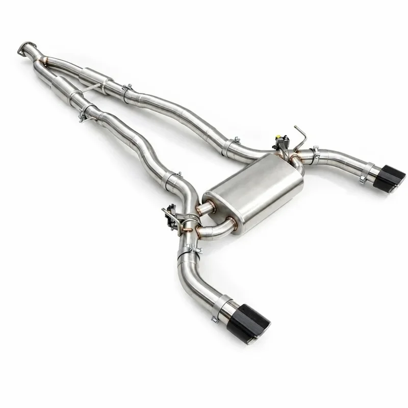 For Nissan Skyline Crossover 370GT 3.7 SS304stainless Steel, High-performance Electronic Valve cat Back Exhaust