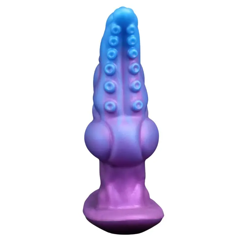 Silicone Monster Dildo G-Spot Massager Clitoral Stimulator Sex Toys for Women