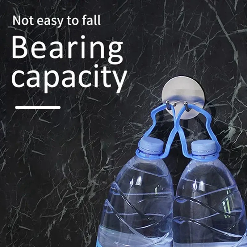 304 Stainless Steel Coffee Handle Bracket Hook Kitchen Punch-Free Storage Hook Bathroom Multi-Function Hook