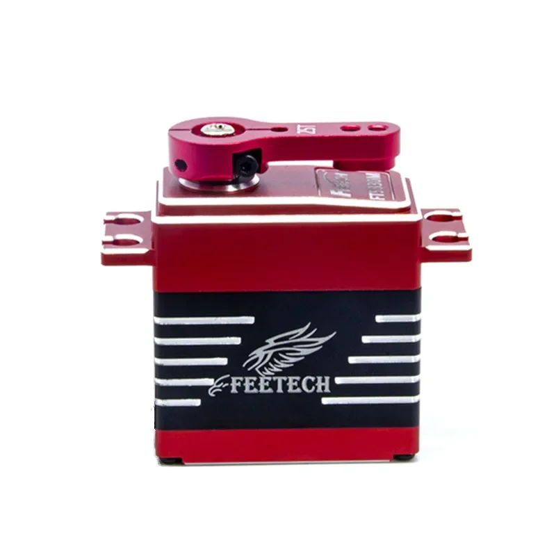 SmCpFEETECH 6V 7.4V 30.5kg.cm Metal Shell 180 Degree Steel Gear High Torque Waterproof Digital Servo For RC Car Robot Helicopter