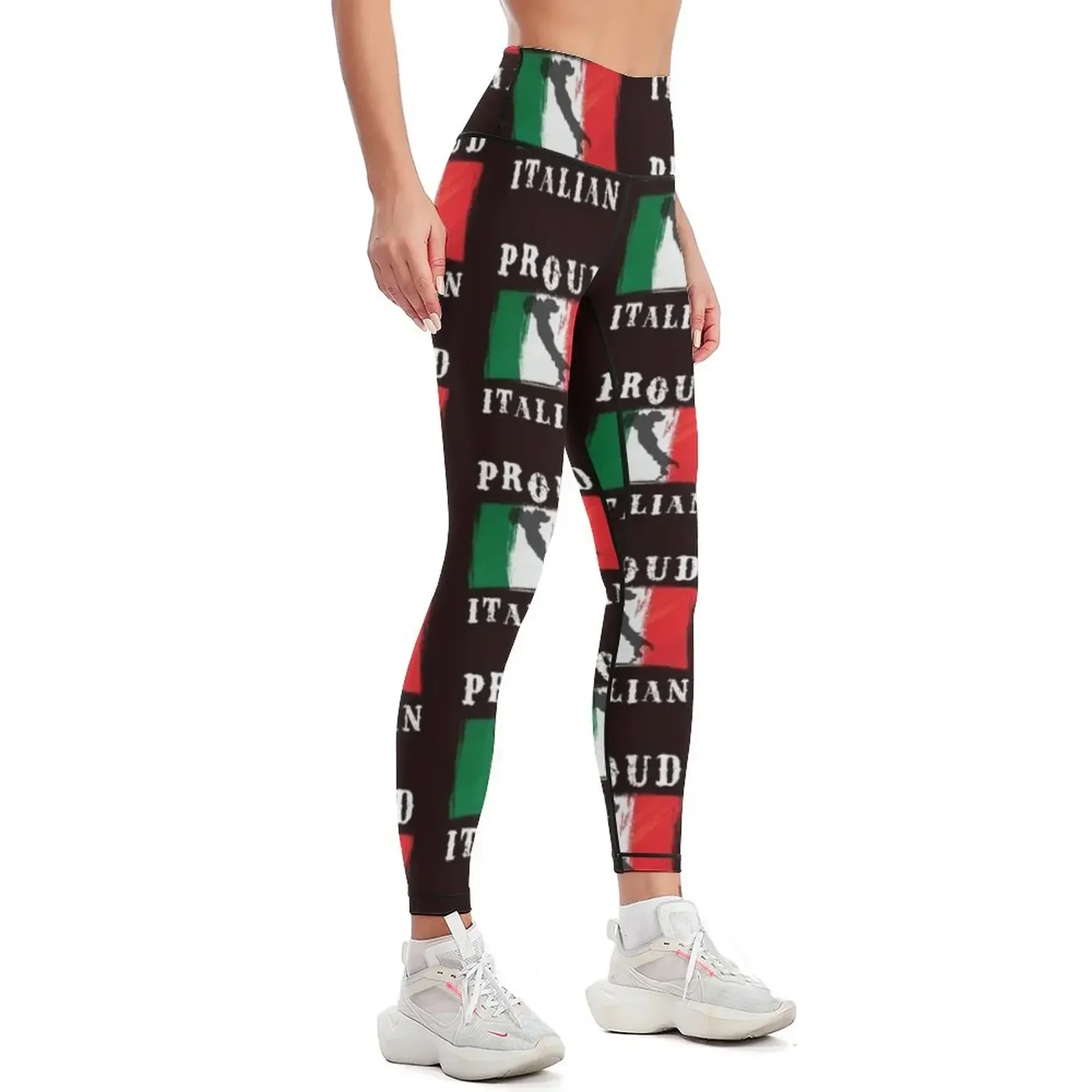 Proud Italian Leggings Sports pants for Women's sports pants Sportswear woman gym Women's sports Womens Leggings