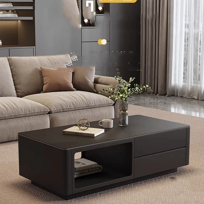 

Italian Luxury Coffee Table Living Room Storage Modern Nordic Coffee Table Minimalist Unique Mesas De Centro Para Sala Furniture