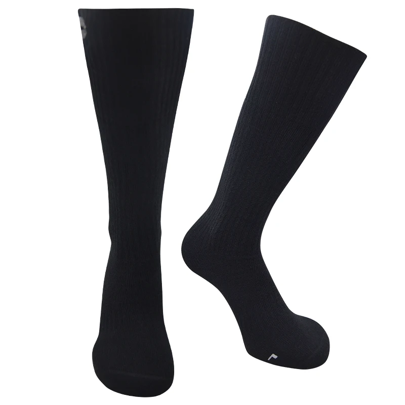 Spot electric socks long tube pure cotton outdoor warm USB charging heating can be washed by hand