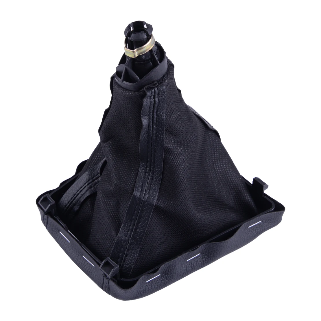 Car 5 6 Speed Gear Stick Shift Shifter Knob Gaiter Frame Lever PU Black 1Z0711141 Fit For Skoda Superb 2008 2009 2010 2011 2012