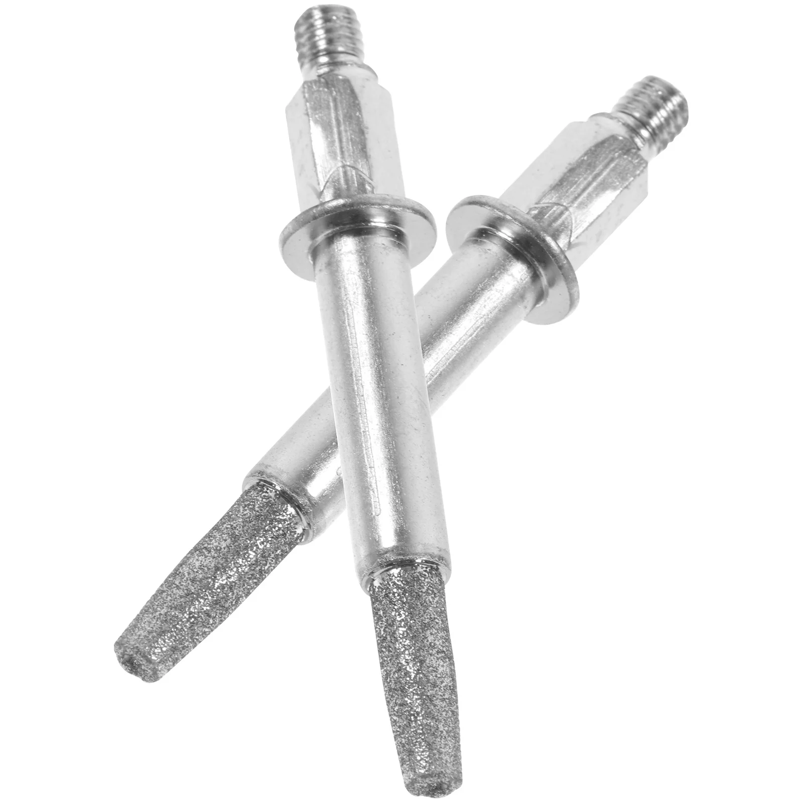 

2Pcs Chainsaw Sharpening Kit Fine Carving Sturdy Texture Precision Production Polishing Stones for Metal Jade Wood Steel