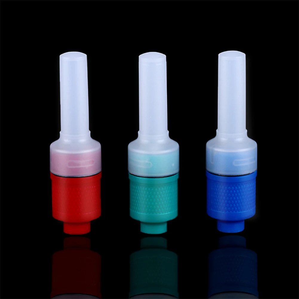 Car Wheel LED Light Motorcycle Bike Light Tire Valve Cap Decorative Tire Nozzle Valve Caps Lamp Cycling Warning Head Rear Light