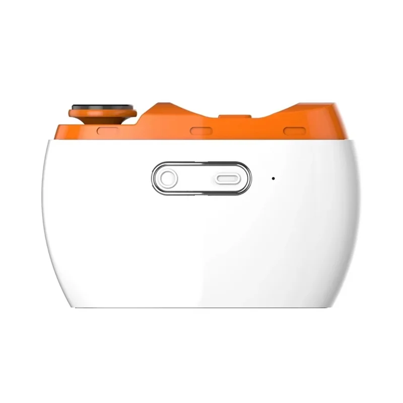 ABZV-Nagelschneider, automatisch, 2-in-1, elektrischer Nagelknipser mit Lichtern, Maniküre-Maschine, tragbarer Polierer, Typ C, wiederaufladbar
