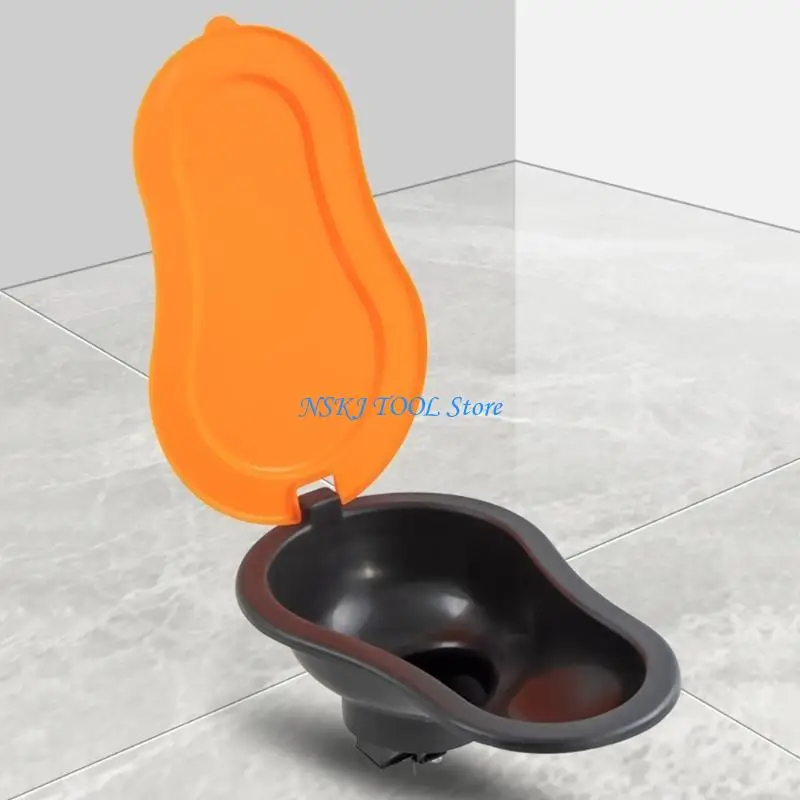 

L8RC Plastic Temporary Toilet with Lids Travel Urine Toilet Thicken Workers Urine Bucket Camping Travel Potties for Adults