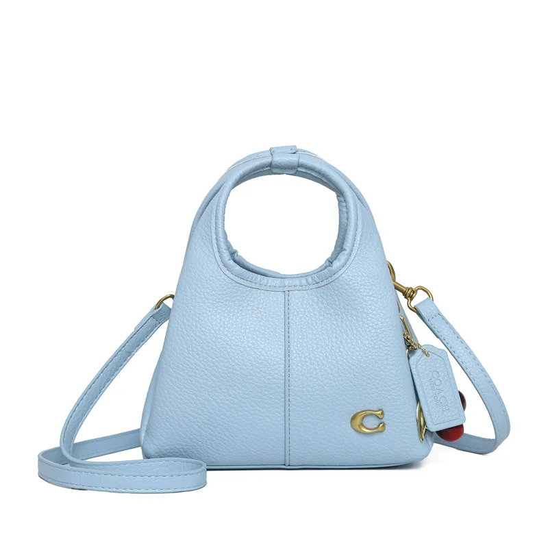 حقيبة سلة عصرية - حقيبة يد جلدية مميزة، محفظة كروس واسعة، حقيبة كتف عتيقة، أساسية يومية متعددة الاستخدامات