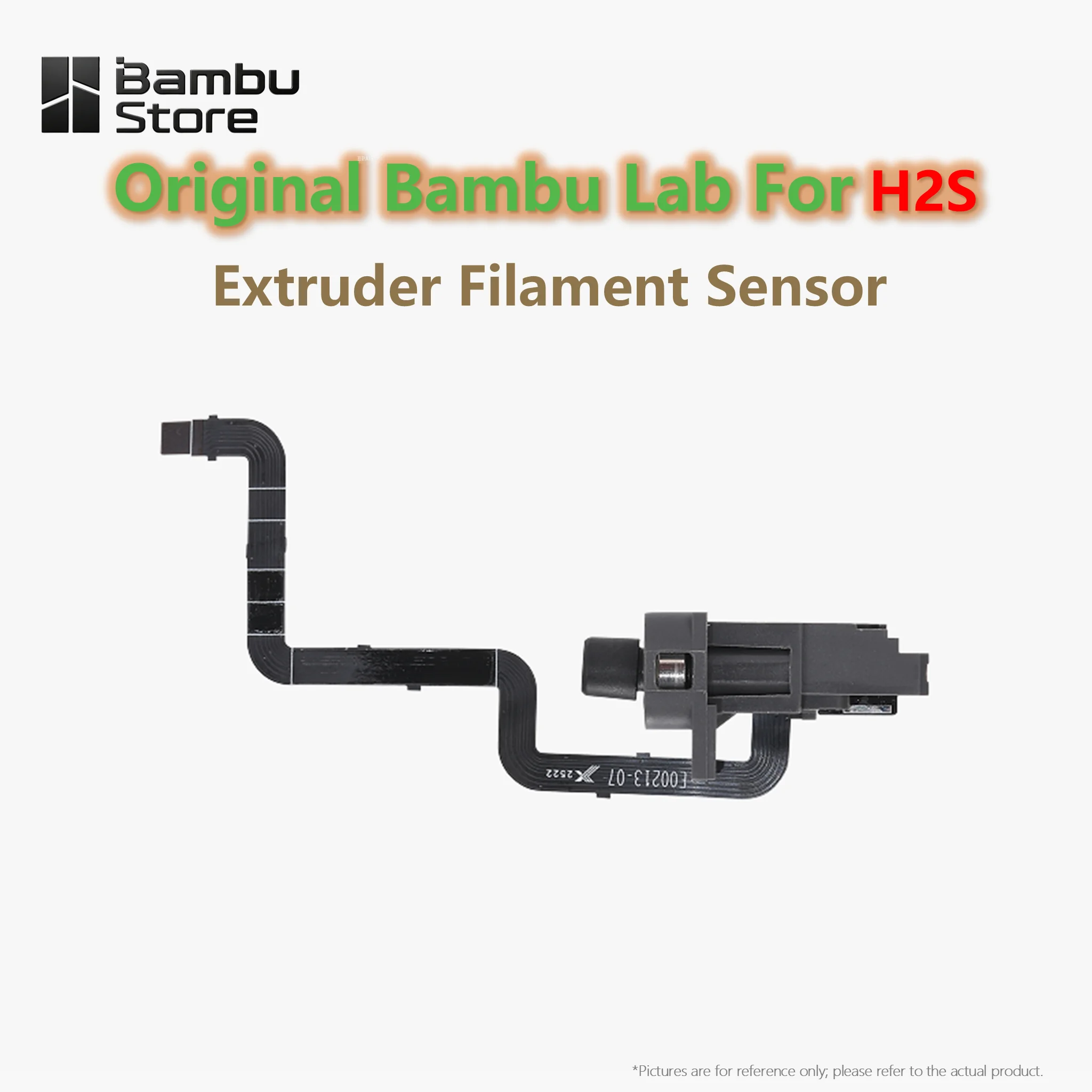 Original Bambu Lab H2S Extruder Filament Sensor, Hall Effect Board Assembly, Extruder Filament Detector for H2S Laser 3D Printer