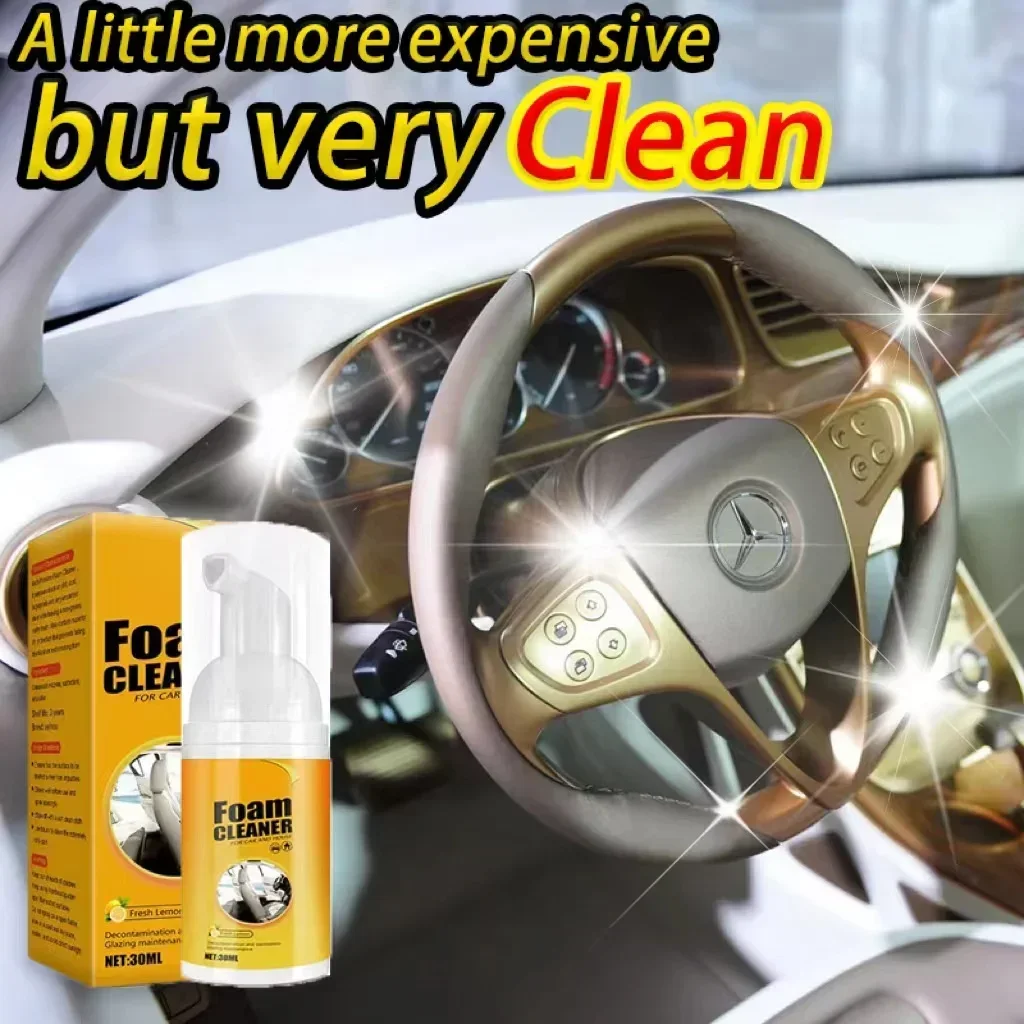 New Multi-Purpose Foam Cleaner Rust Remover Cleaning Car House Seat Car Interior Accessories Home Kitchen Cleaning Foam Spray